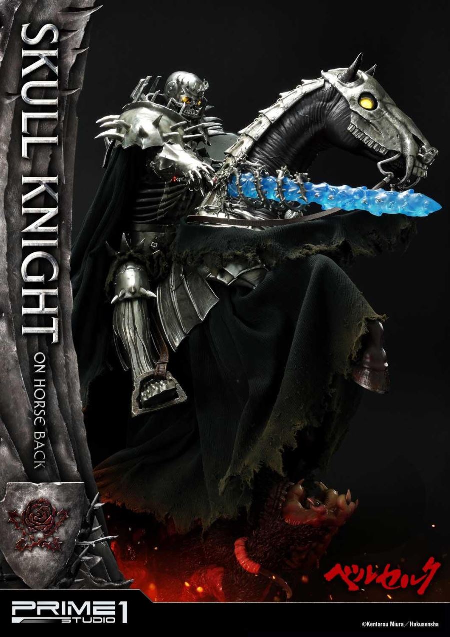 Berserk Skull Knight on horseback