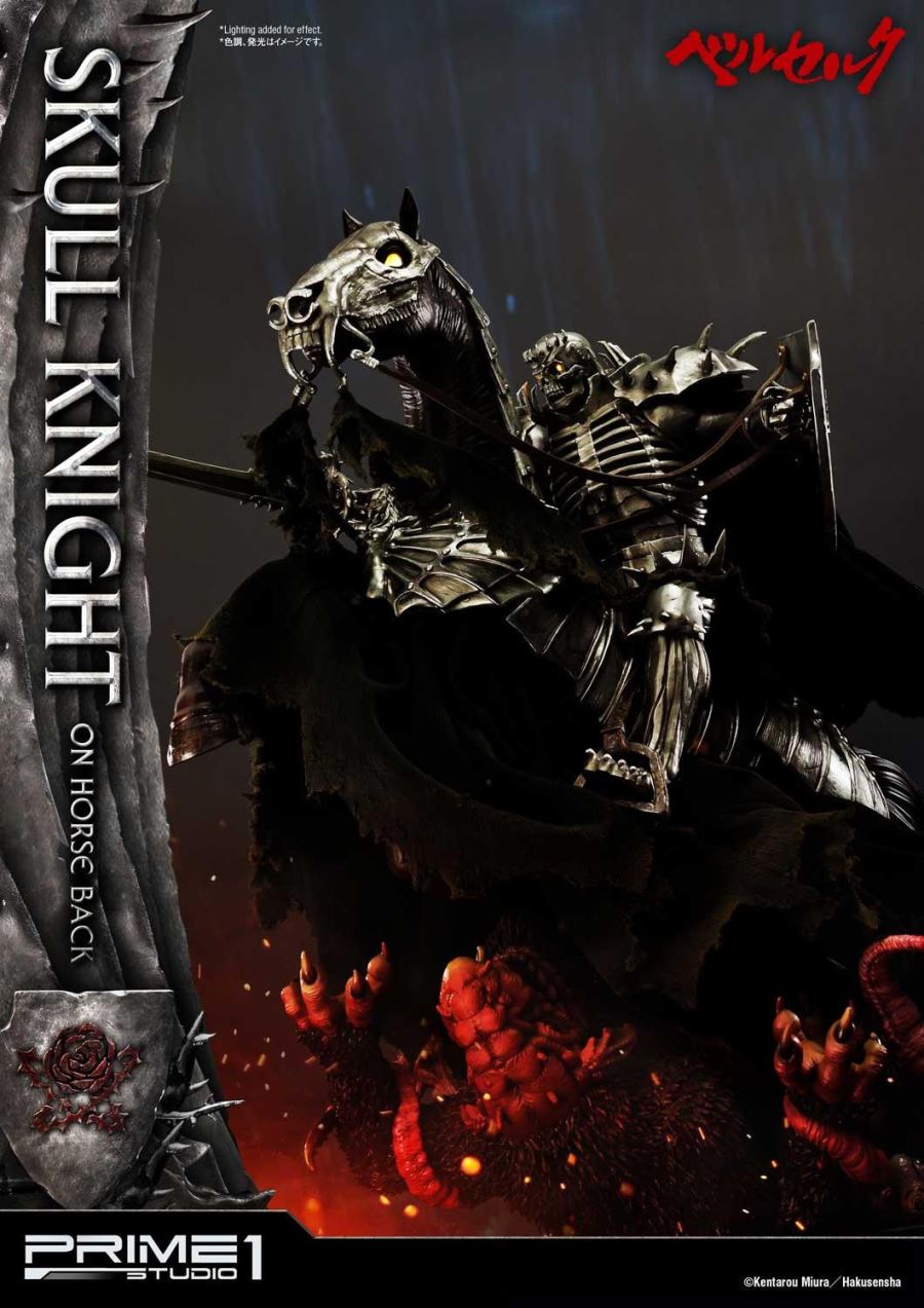 Berserk Skull Knight on horseback Deluxe Version