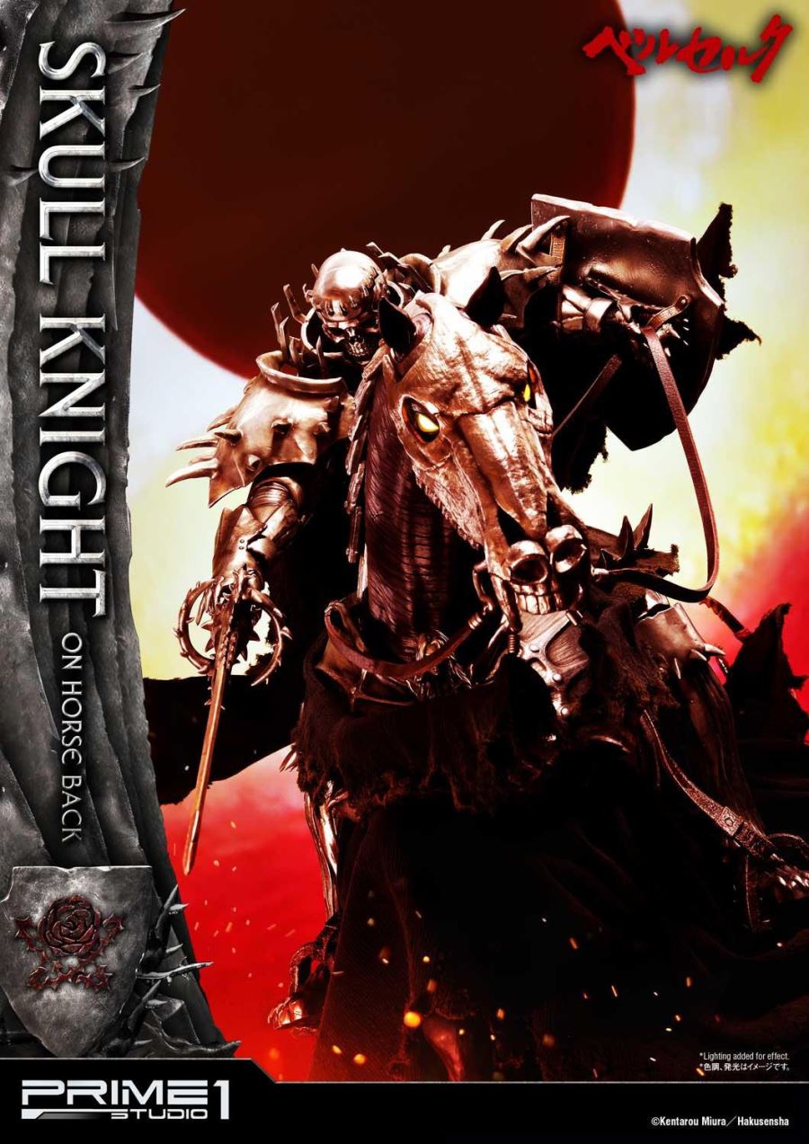 Berserk Skull Knight on horseback Deluxe Version