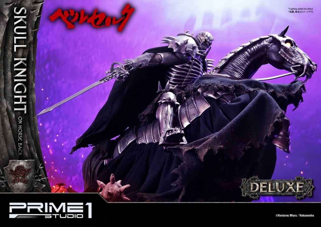 Berserk Skull Knight on horseback Deluxe Version
