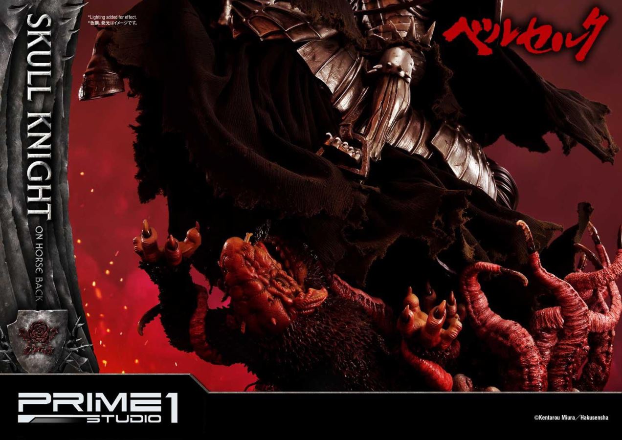 Berserk Skull Knight on horseback Deluxe Version