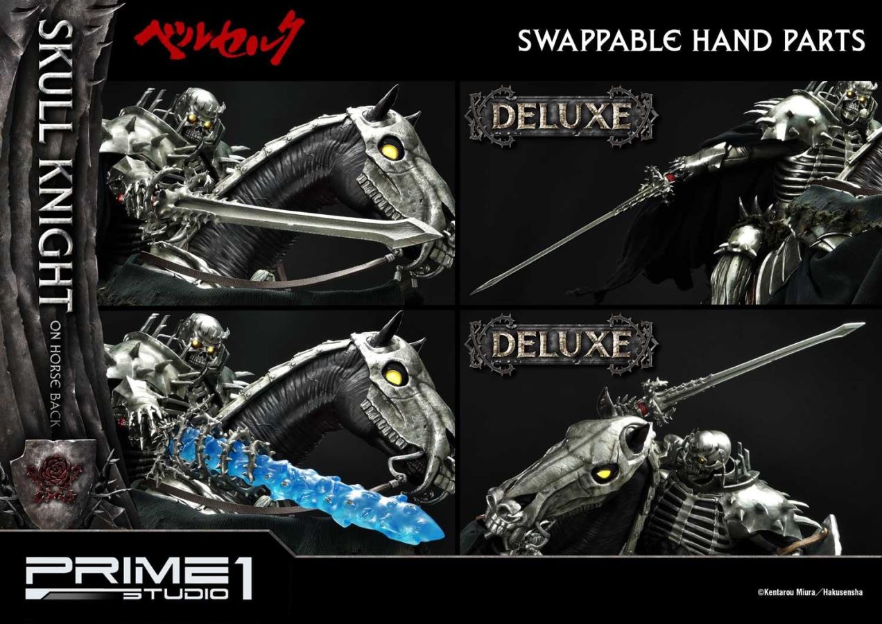 Berserk Skull Knight on horseback Deluxe Version