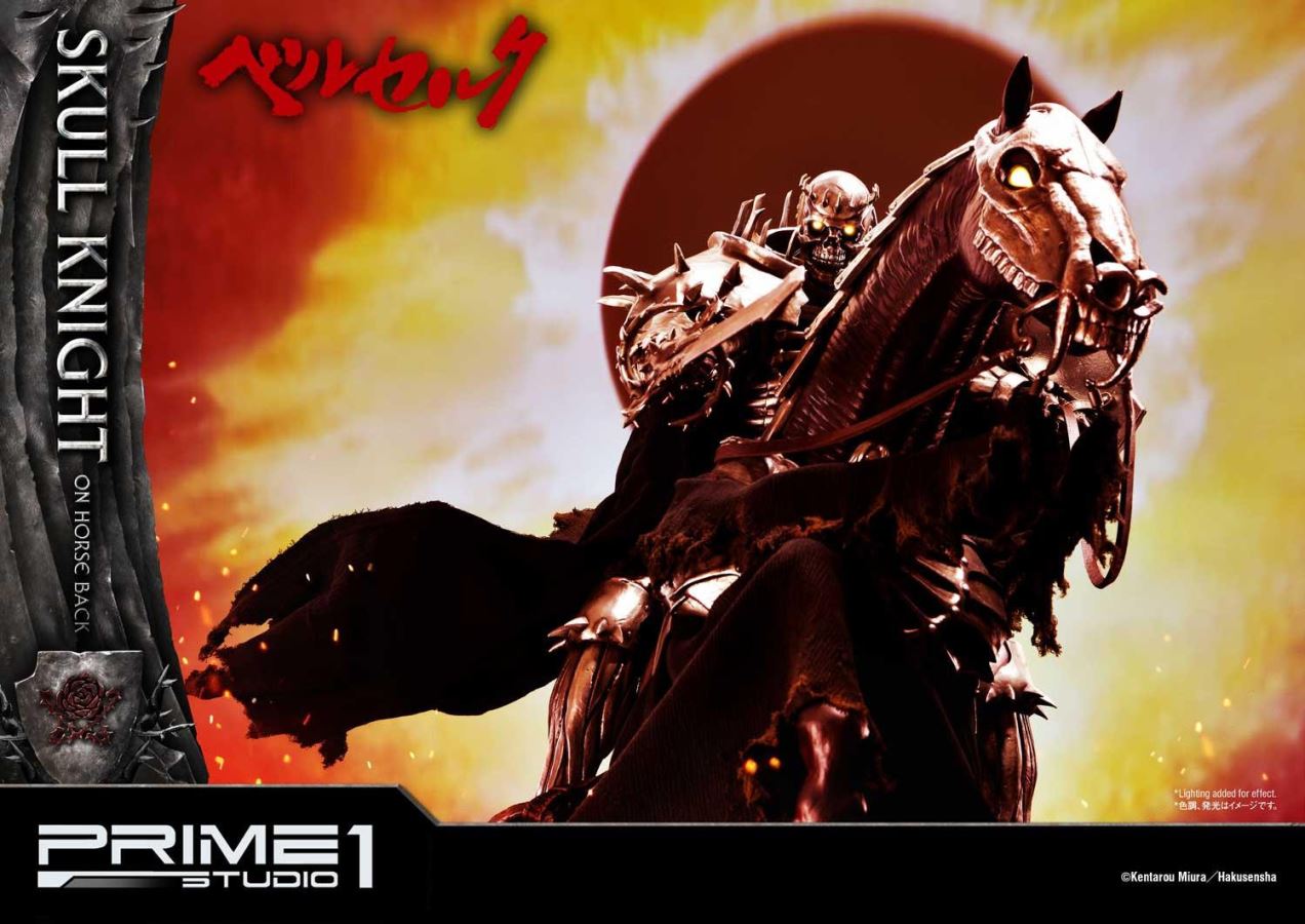 Berserk Skull Knight on horseback Deluxe Version