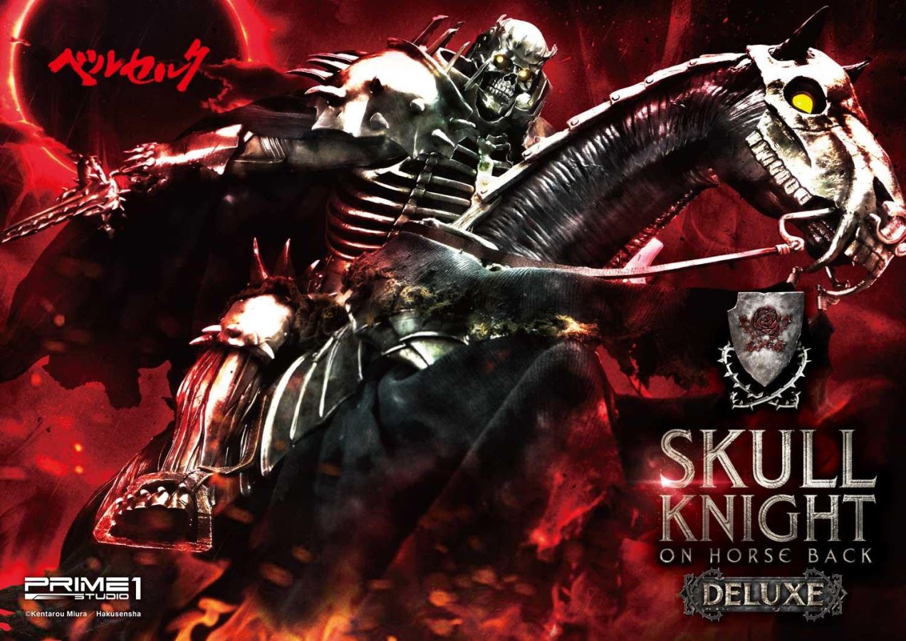 Berserk Skull Knight on horseback Deluxe Version