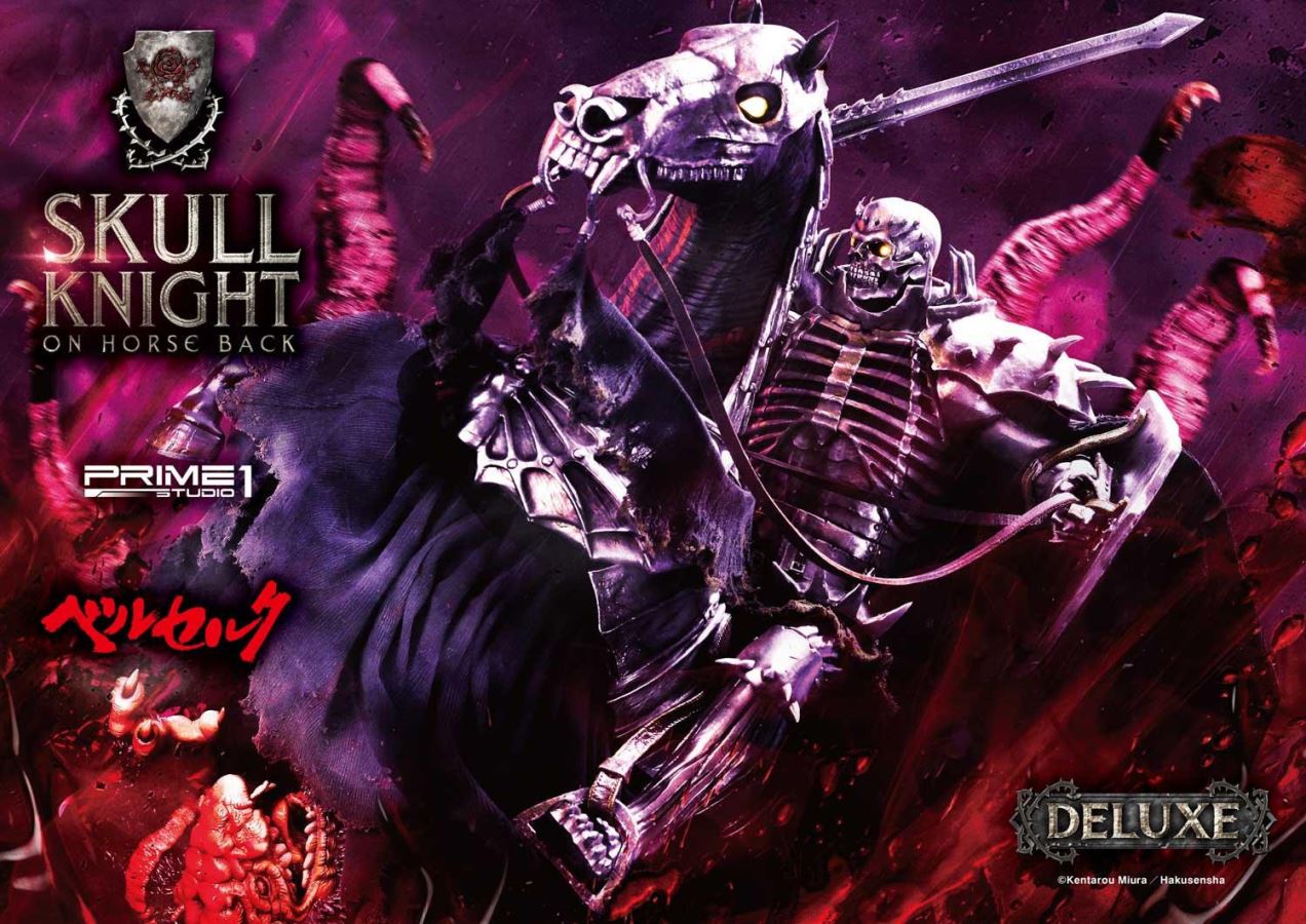 Berserk Skull Knight on horseback Deluxe Version