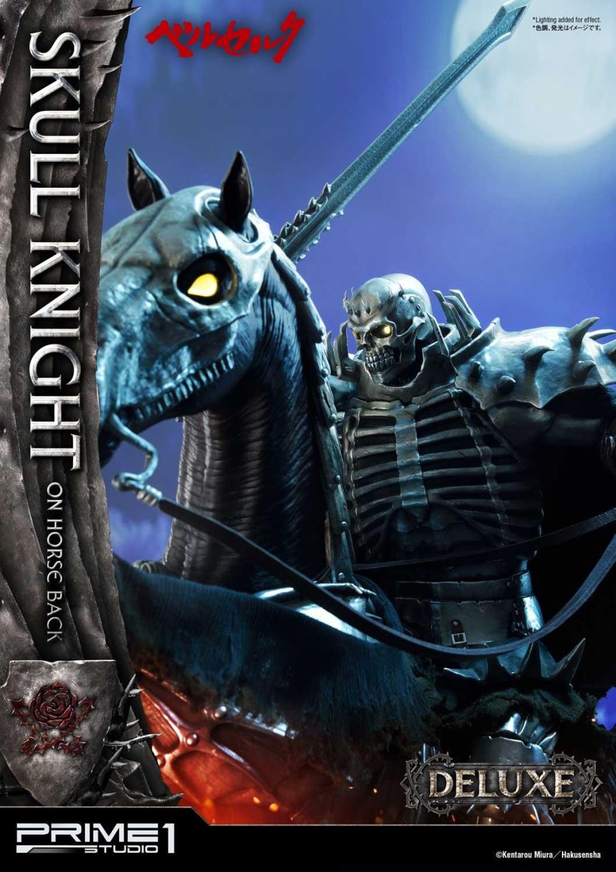 Berserk Skull Knight on horseback Deluxe Version