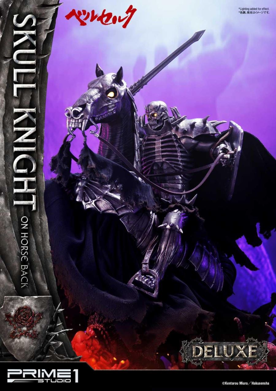 Berserk Skull Knight on horseback Deluxe Version
