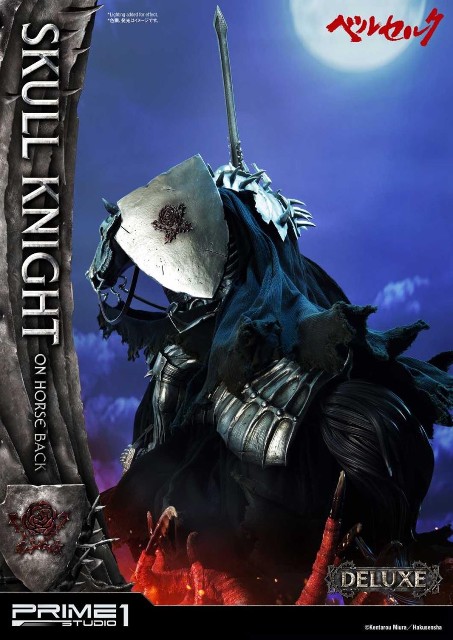 Berserk Skull Knight on horseback Deluxe Version