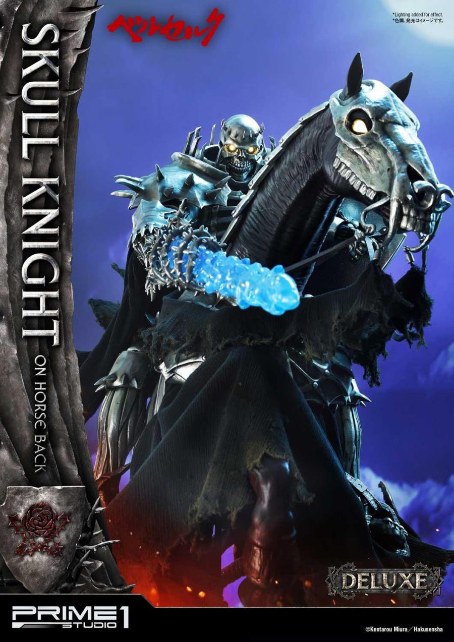 Berserk Skull Knight on horseback Deluxe Version