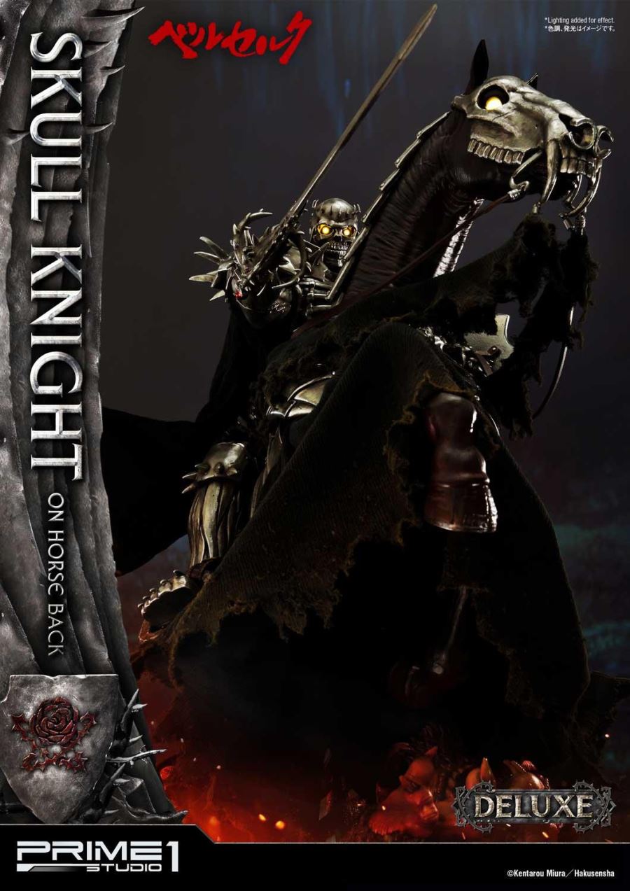 Berserk Skull Knight on horseback Deluxe Version