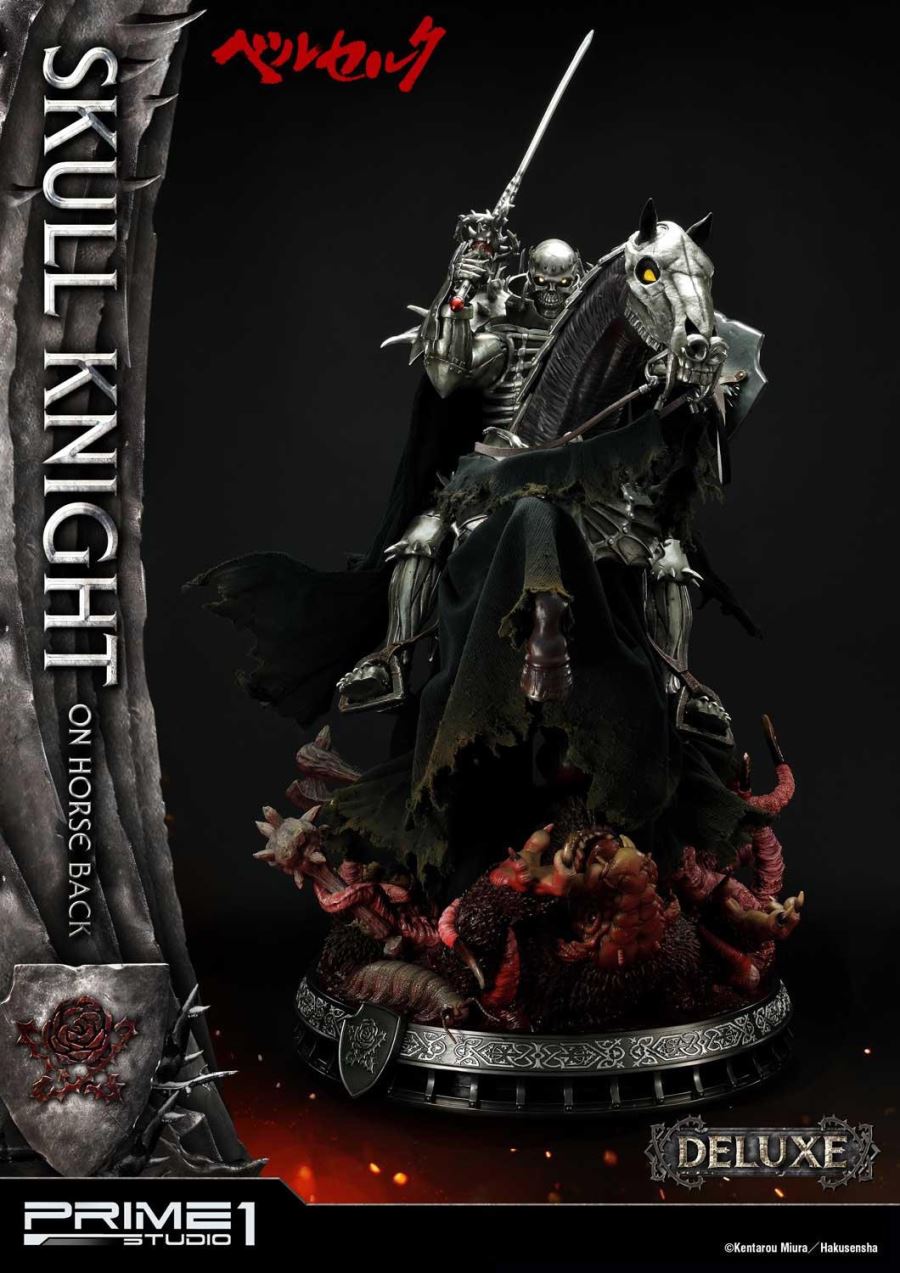 Berserk Skull Knight on horseback Deluxe Version