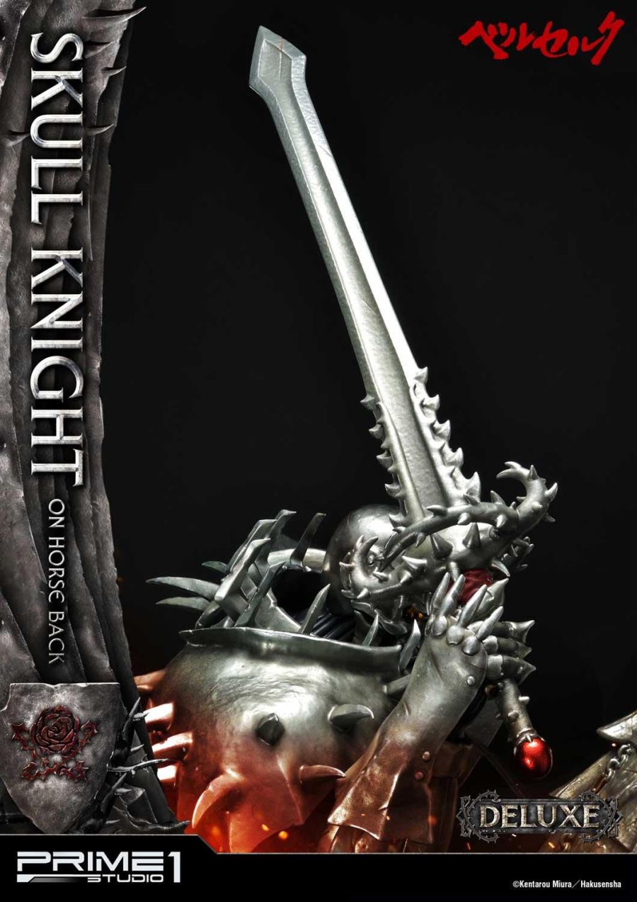 Berserk Skull Knight on horseback Deluxe Version