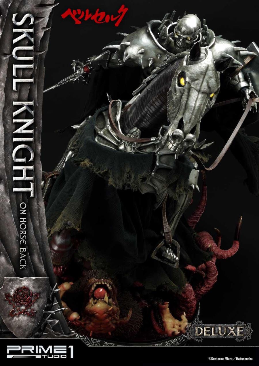 Berserk Skull Knight on horseback Deluxe Version