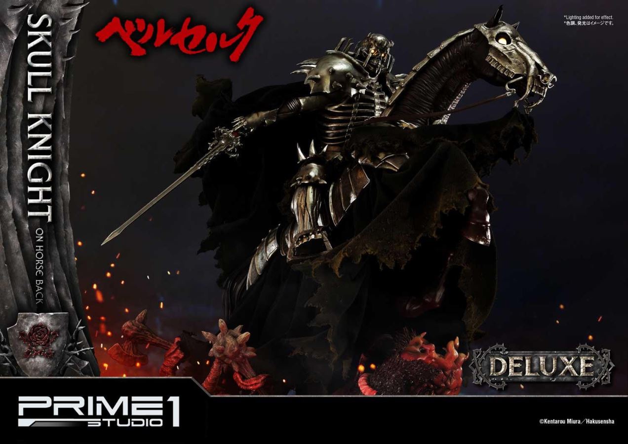 Berserk Skull Knight on horseback Deluxe Version