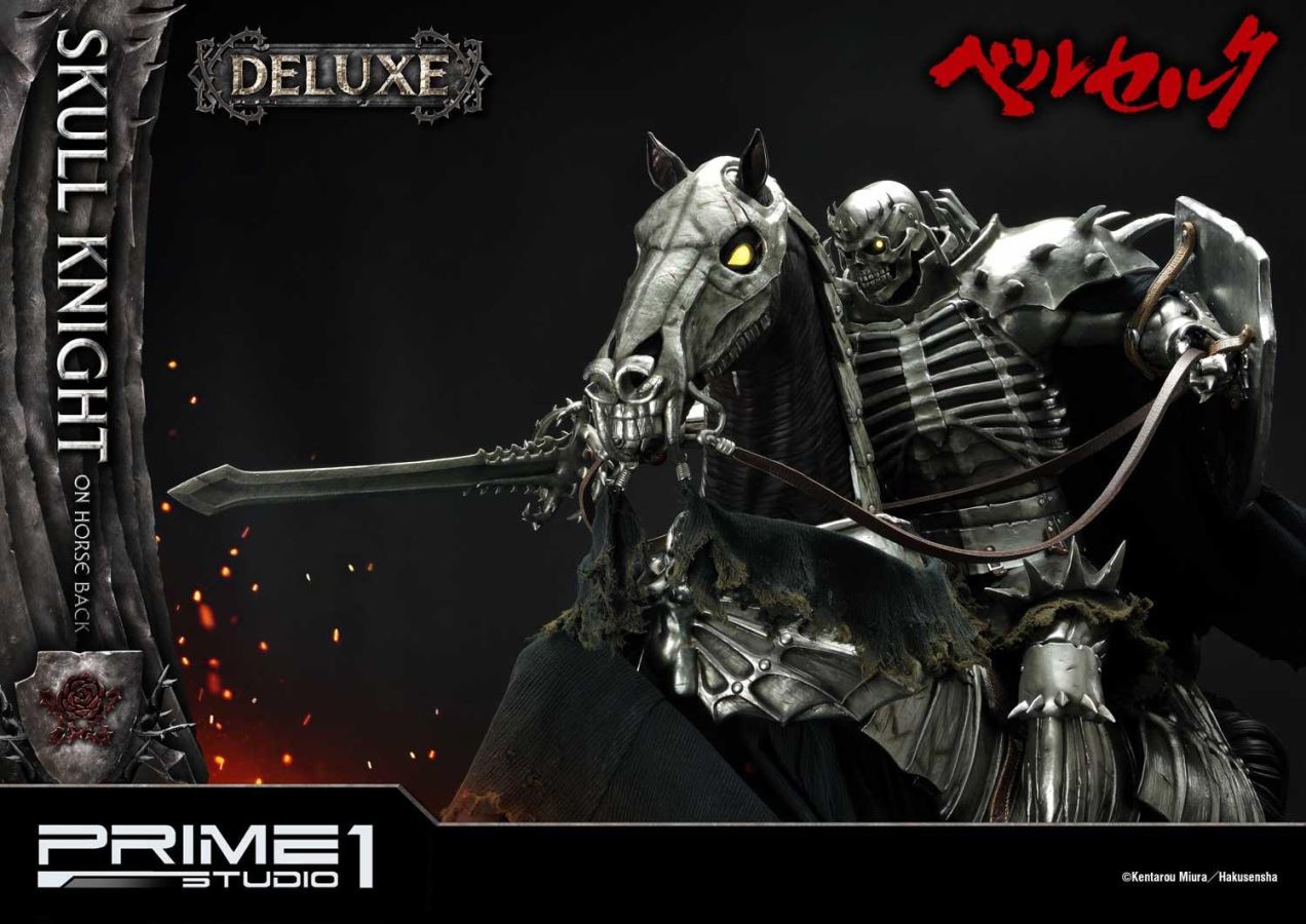Berserk Skull Knight on horseback Deluxe Version