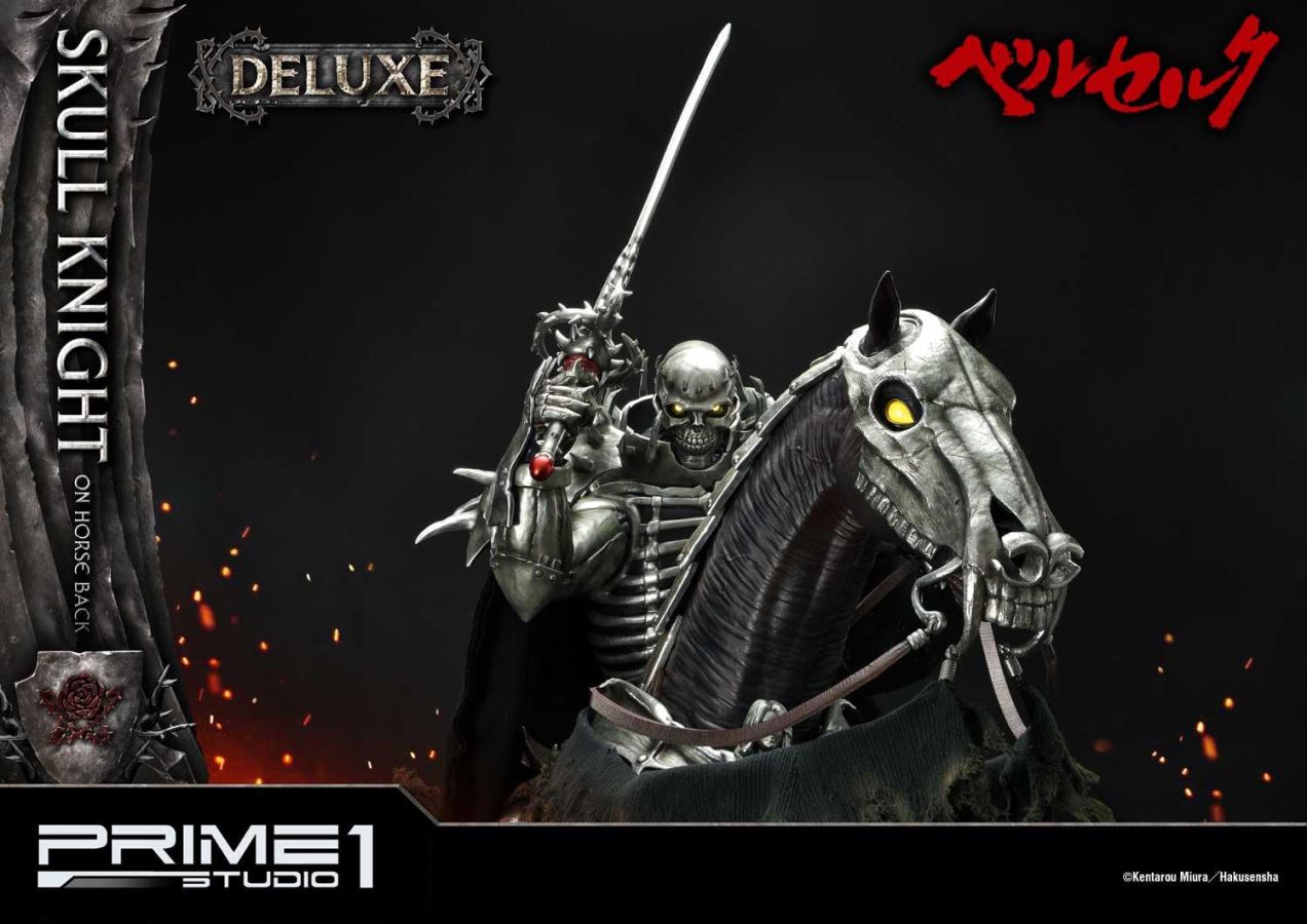 Berserk Skull Knight on horseback Deluxe Version