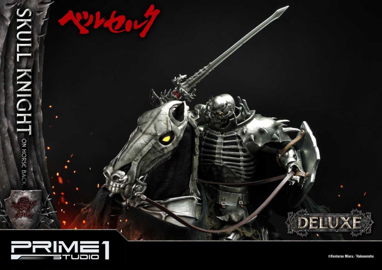 Berserk Skull Knight on horseback Deluxe Version