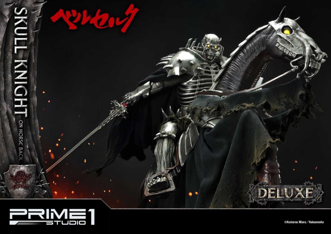 Berserk Skull Knight on horseback Deluxe Version