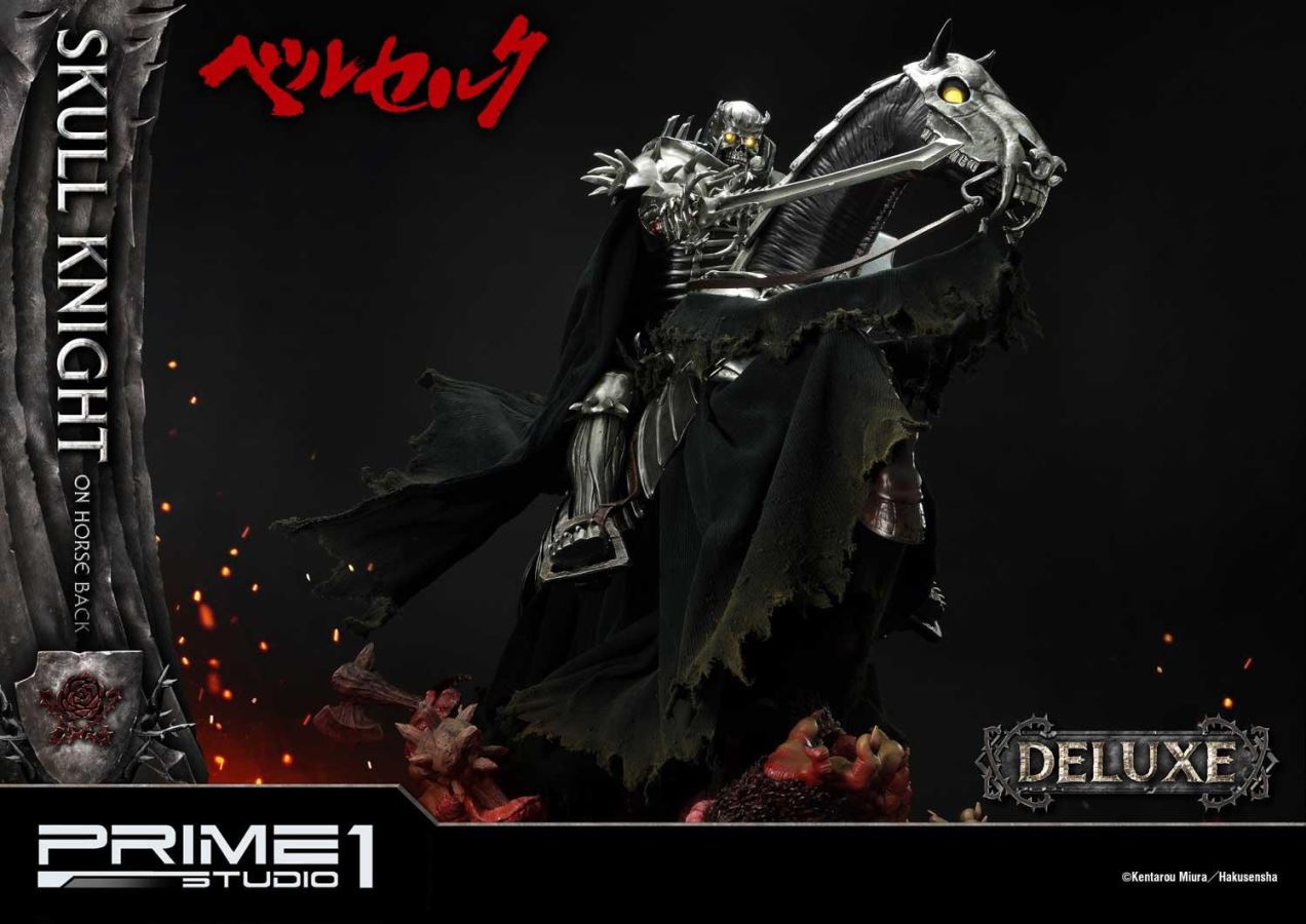 Berserk Skull Knight on horseback Deluxe Version
