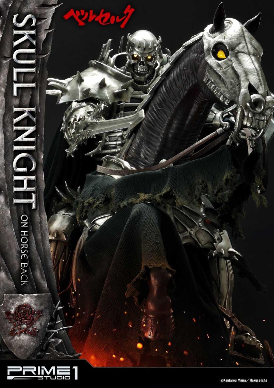Berserk Skull Knight on horseback Deluxe Version
