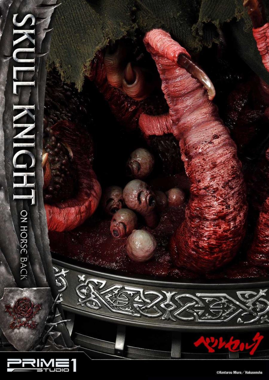 Berserk Skull Knight on horseback Deluxe Version