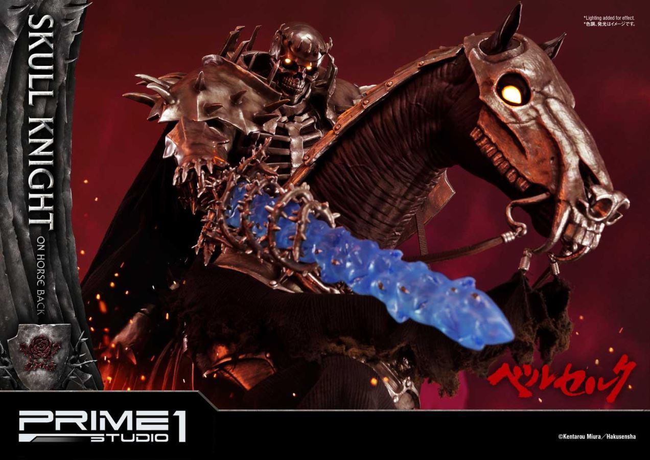 Berserk Skull Knight on horseback Deluxe Version