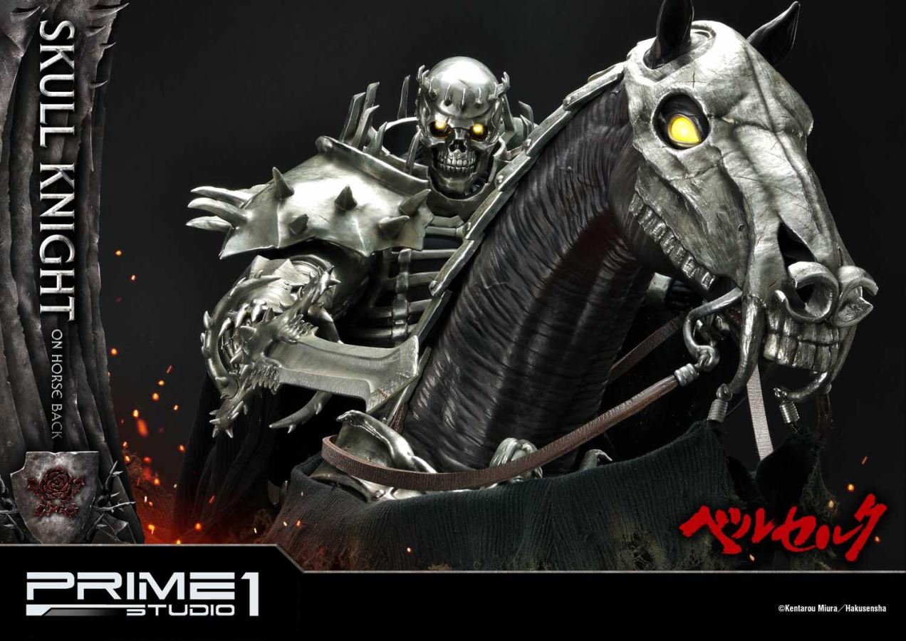 Berserk Skull Knight on horseback Deluxe Version