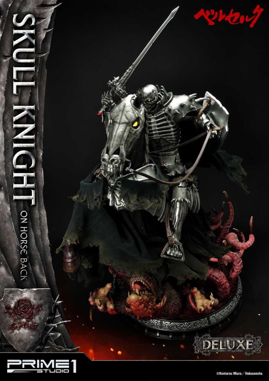 Berserk Skull Knight on horseback Deluxe Version