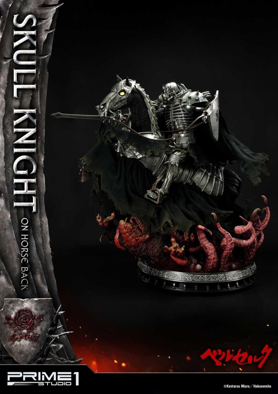Berserk Skull Knight on horseback Deluxe Version