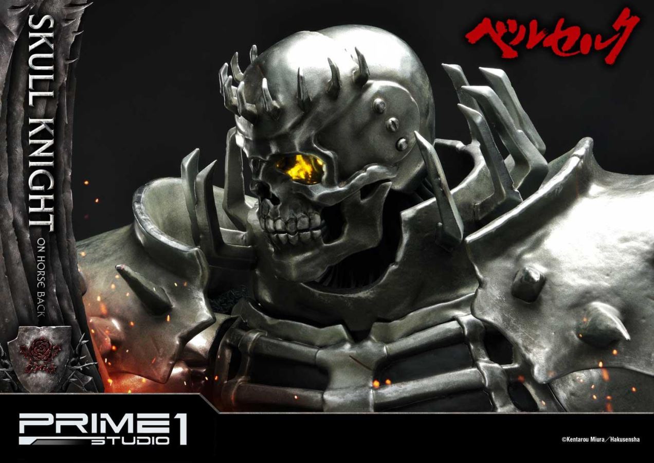 Berserk Skull Knight on horseback Deluxe Version