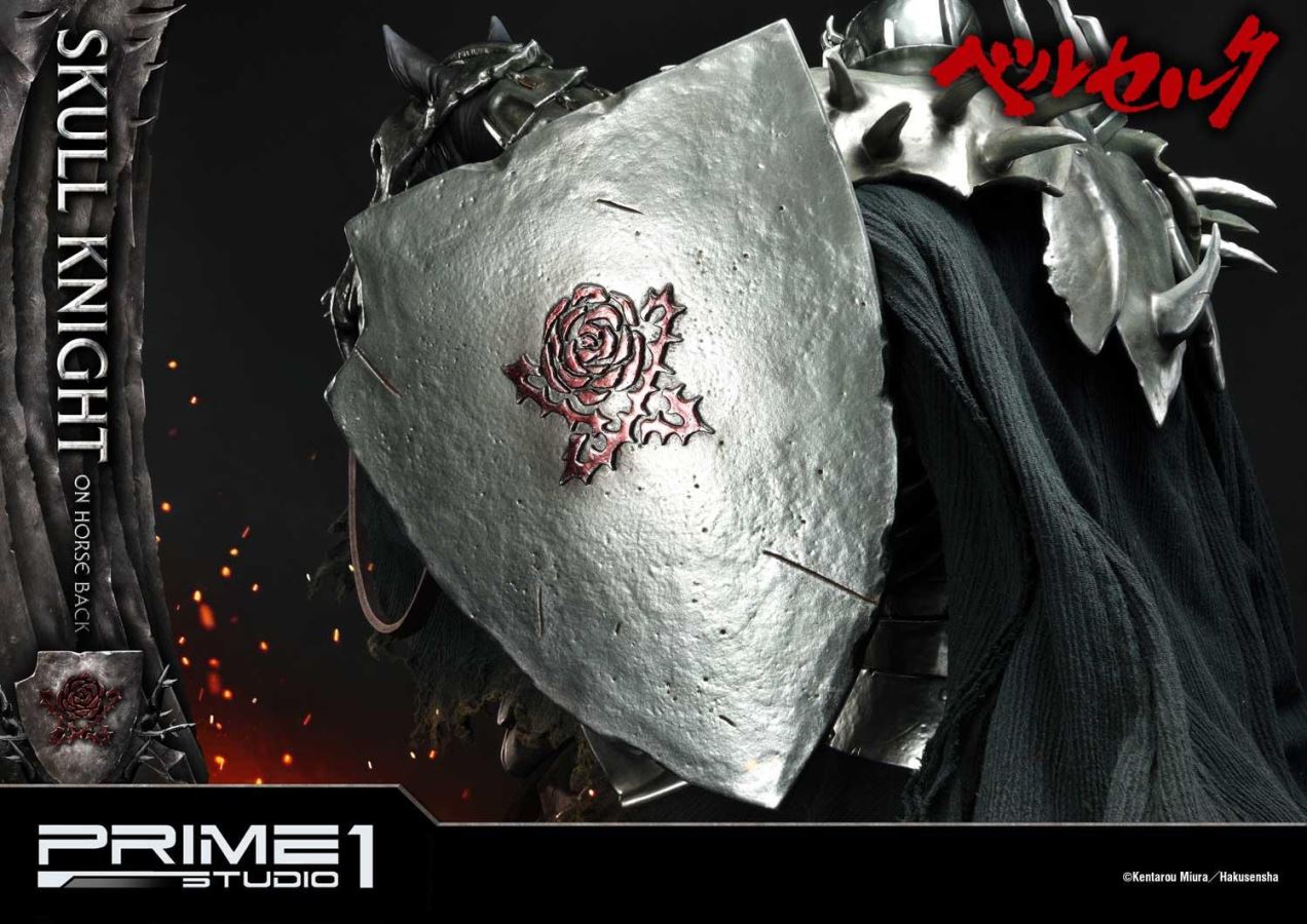 Berserk Skull Knight on horseback Deluxe Version