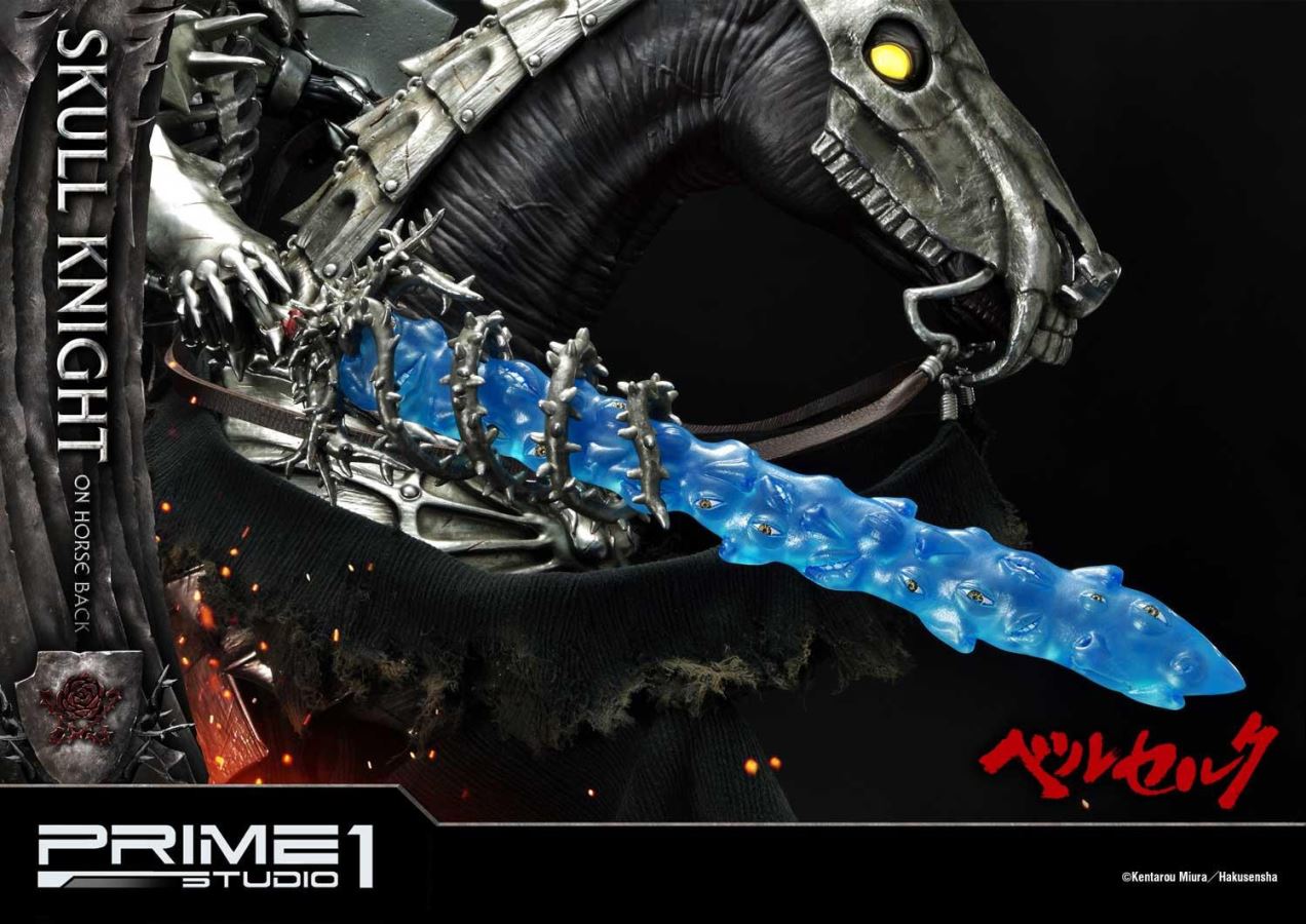 Berserk Skull Knight on horseback Deluxe Version