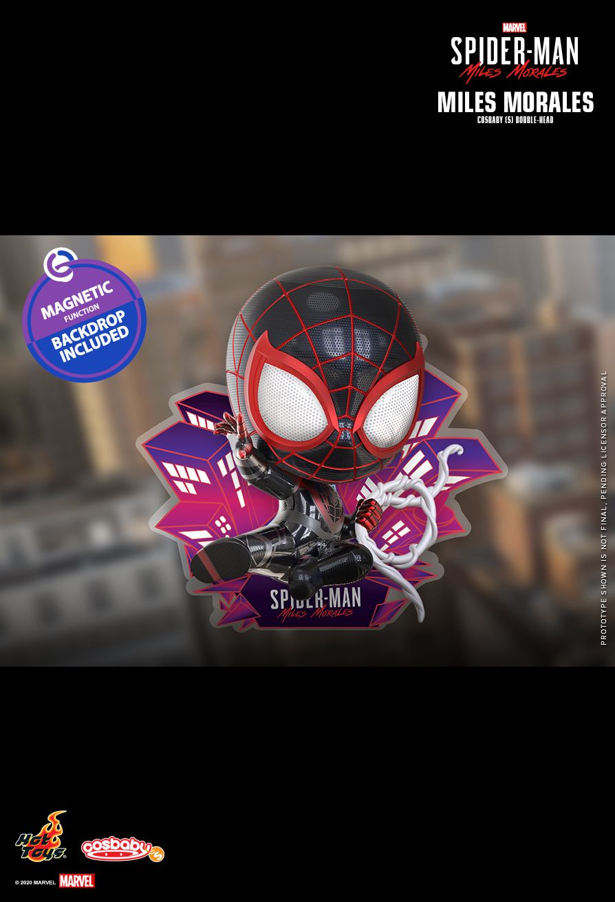MARVEL’S SPIDER-MAN: MILES MORALES COSBABY (S) BOBBLE-HEAD