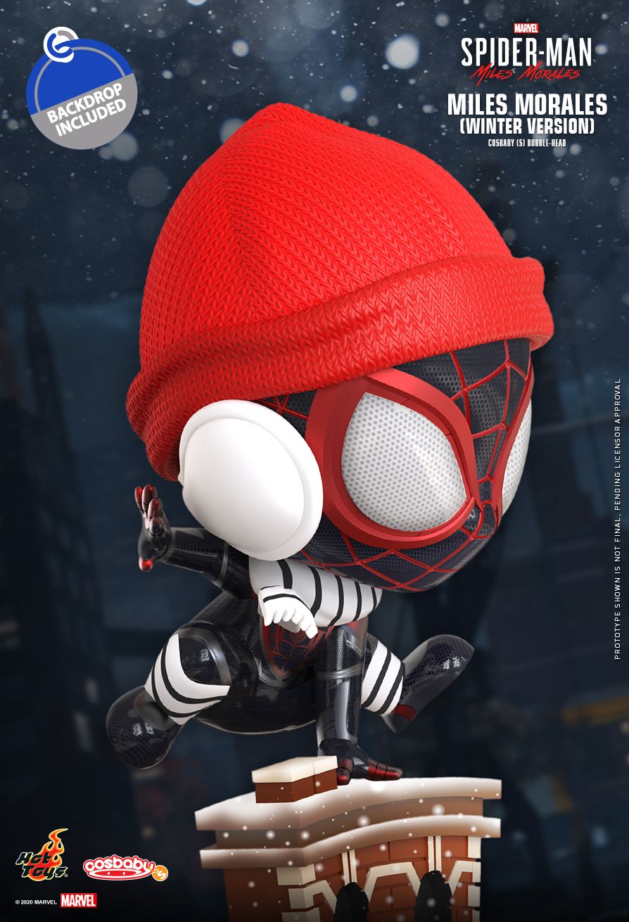 MARVEL’S SPIDER-MAN: MILES MORALES COSBABY (S) BOBBLE-HEAD