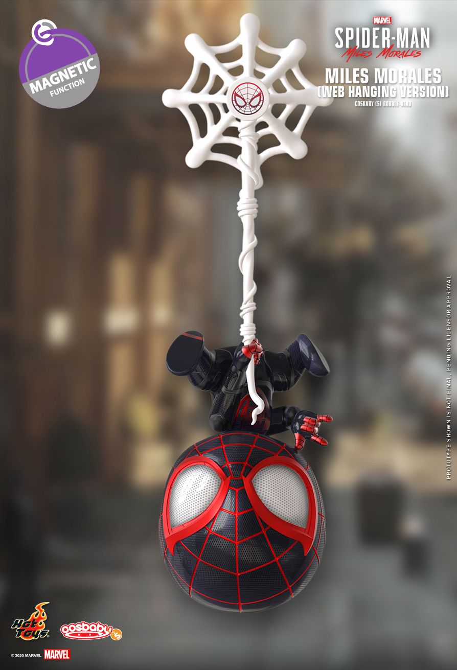 MARVEL’S SPIDER-MAN: MILES MORALES COSBABY (S) BOBBLE-HEAD
