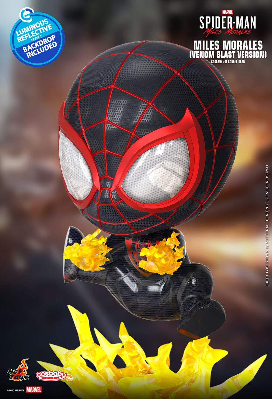 MARVEL’S SPIDER-MAN: MILES MORALES COSBABY (S) BOBBLE-HEAD