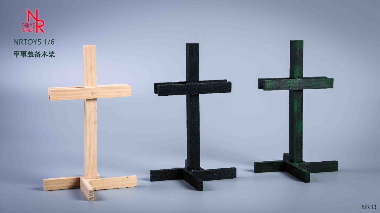 1/6 Military Equipment Wooden Frame