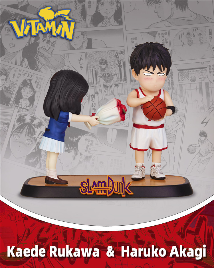 Kaede Rukawa & Haruko Akagi