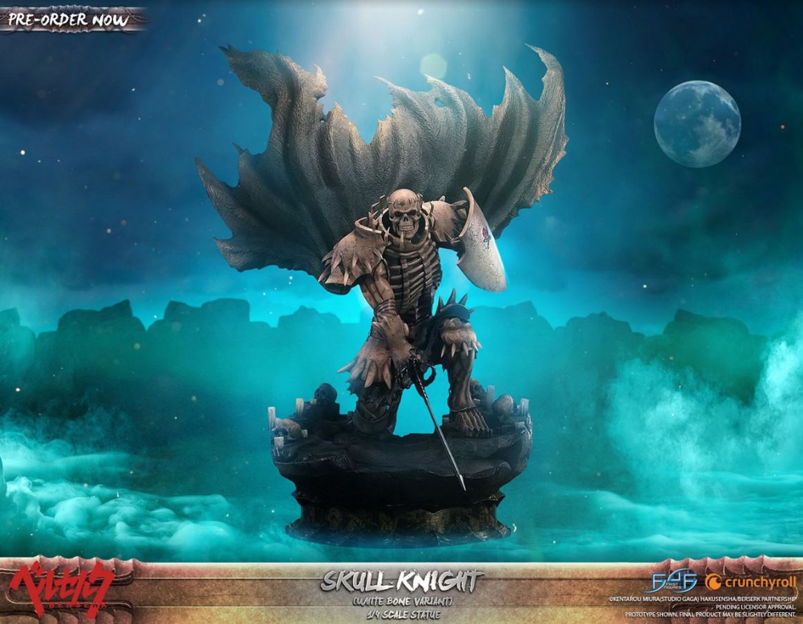 BERSERK: SKULL KNIGHT 1/4 (Standard Edition & Standard White Bone Variant)