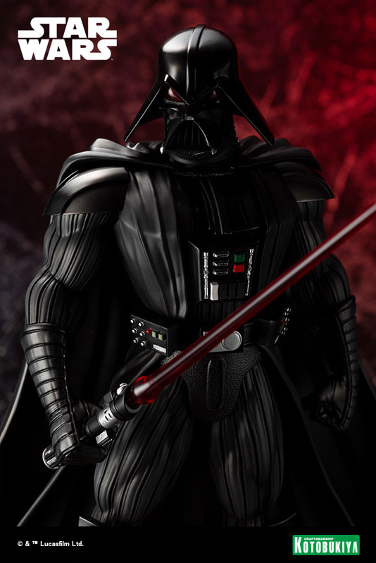 ARTFX Artist Series Star Wars: A New Hope Darth Vader -The Ultimate Evil- PVC Pre-painted Easy Assembly Kit