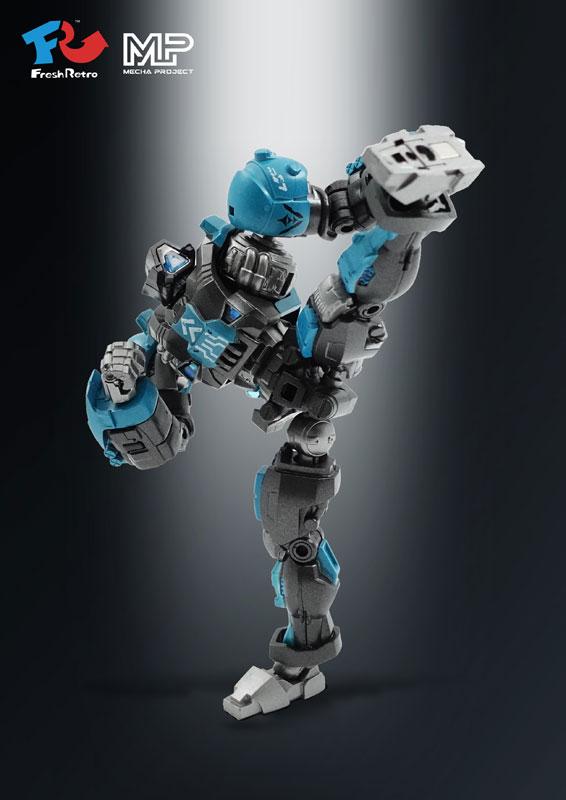 MECHA PROJECT MP-02 General Use Heavily Armed Mechanical Soldier 1/18