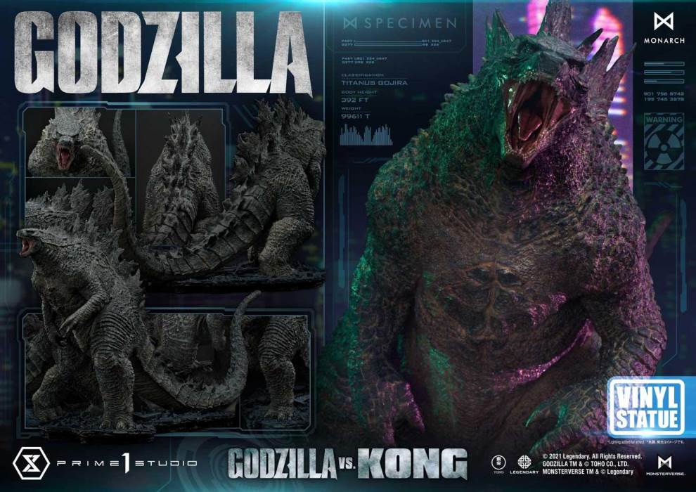 Godzilla vs Kong Godzilla Vinyl Statue