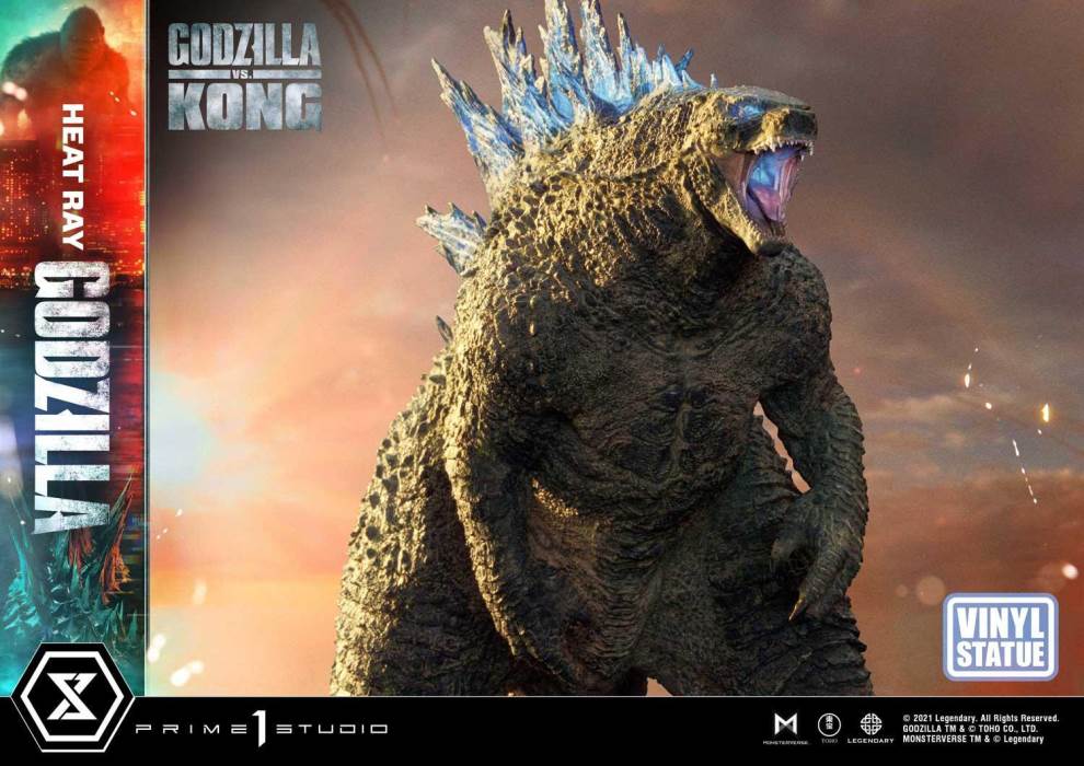 Godzilla vs Kong Heat Ray Godzilla Vinyl Statue
