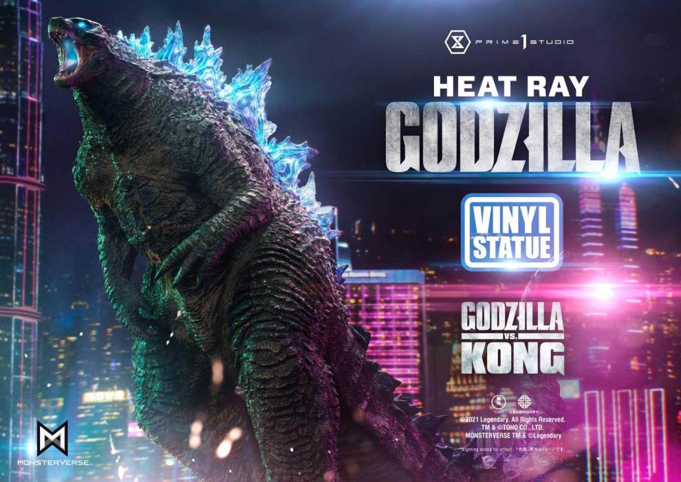 Godzilla vs Kong Heat Ray Godzilla Vinyl Statue