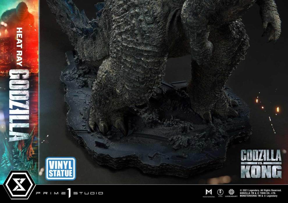 Godzilla vs Kong Heat Ray Godzilla Vinyl Statue