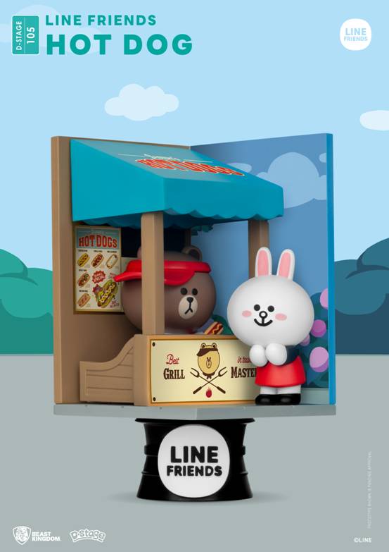 Dream-Selected Line Friends-Love Letter/Sports/Vendor/Beach
