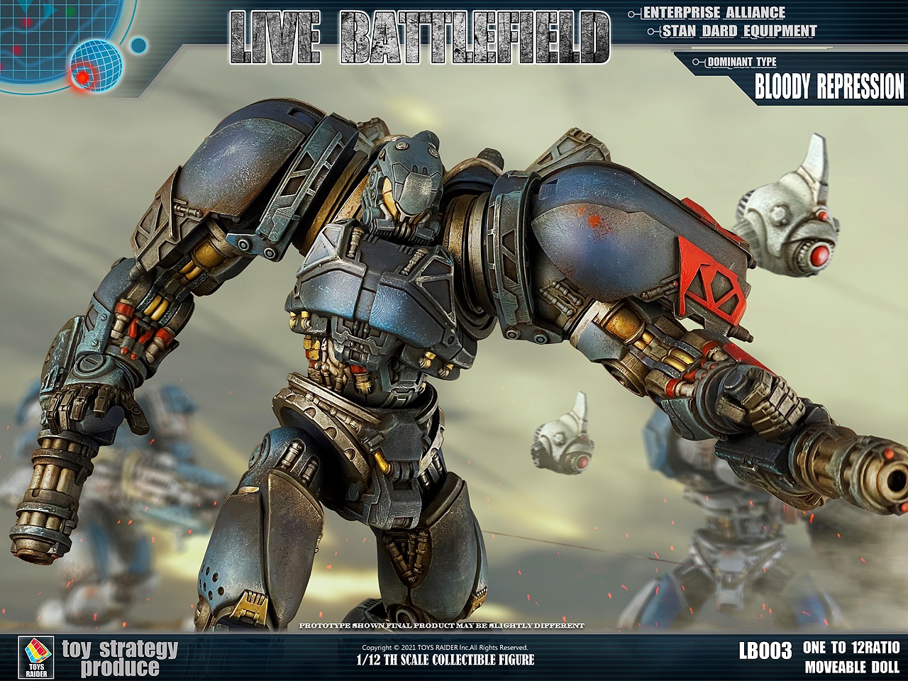 LIVE BATTLEFIELD - CONQUEROR MECHA 1/12