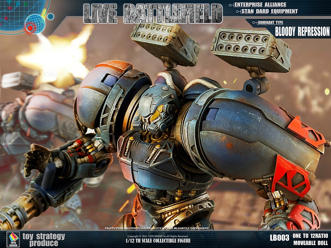 LIVE BATTLEFIELD - CONQUEROR MECHA 1/12