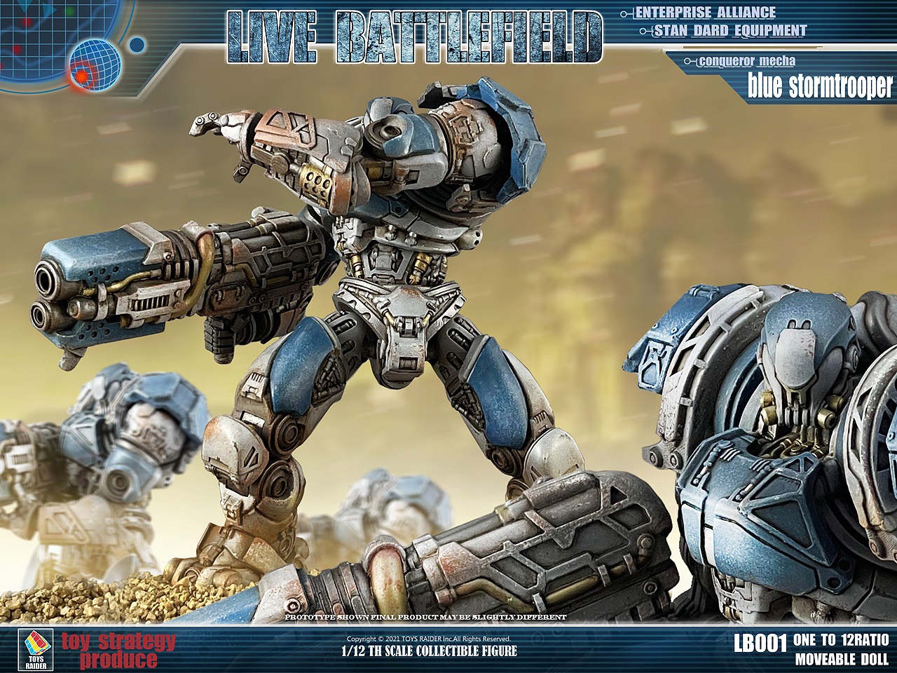 LIVE BATTLEFIELD - CONQUEROR MECHA 1/12