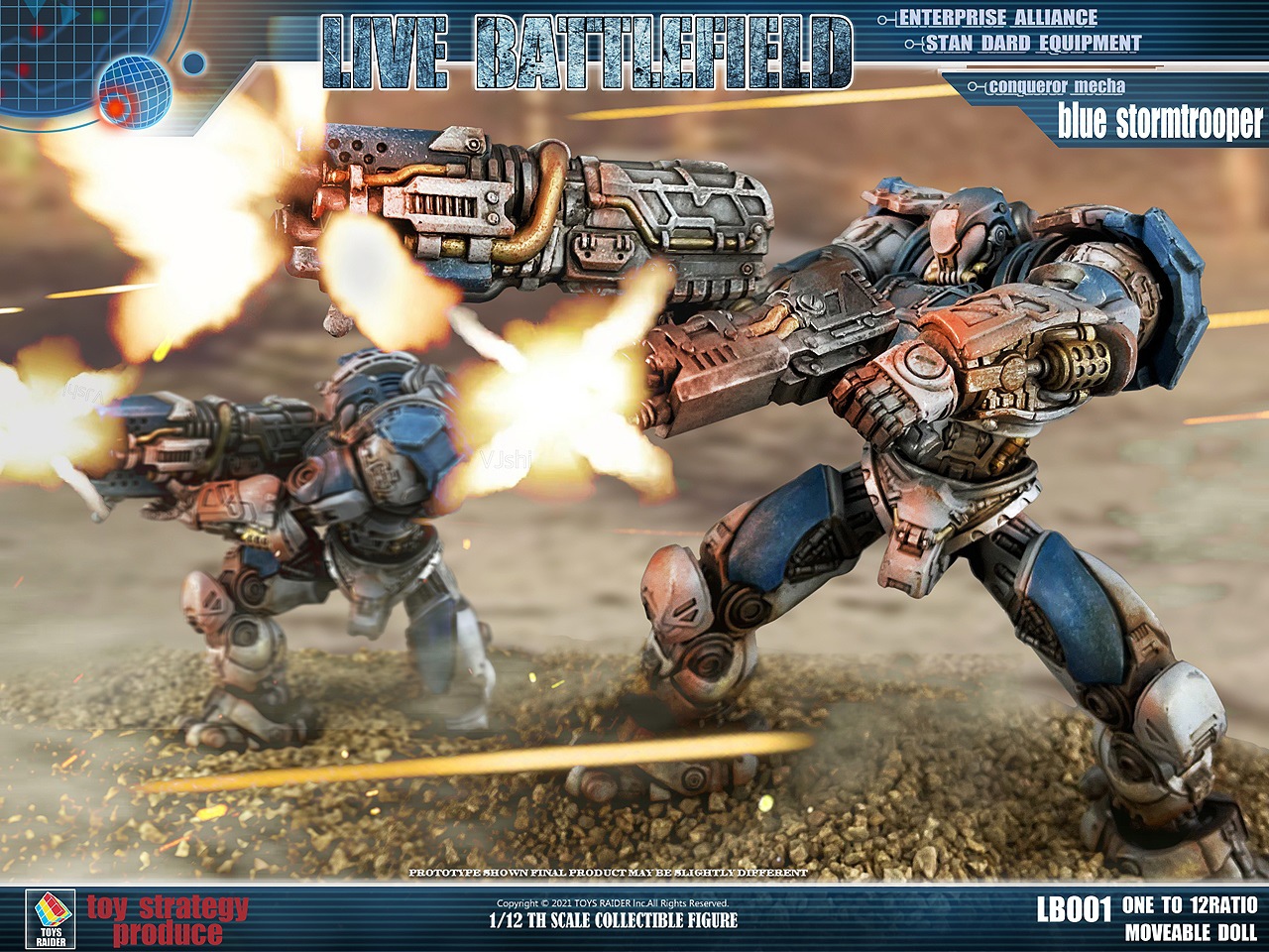 LIVE BATTLEFIELD - CONQUEROR MECHA 1/12